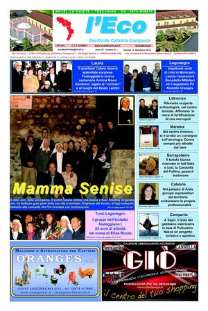 l’Eco anno XI n.21 – 15/11/2012