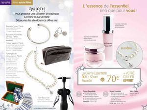 Dépliant promo KIOTIS DECEMBRE