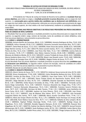 Concurso Tribunal de Justiça de Roraima