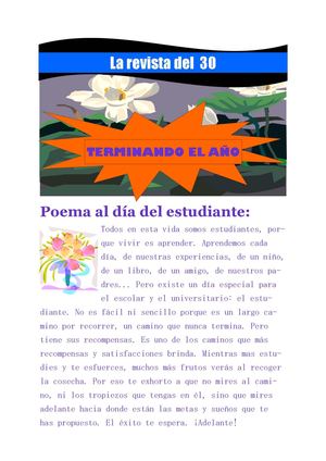 La Revista del 30  - noviembre 2012