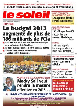 Edition du 01-02 Novembre 2012
