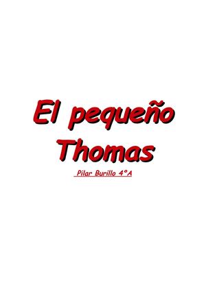 El pequeño Thomas