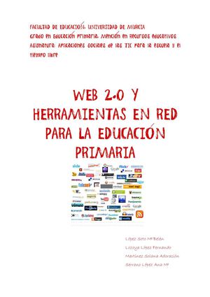 Web 2.0 y herramientas en red para la educación primaria