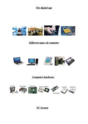 Visual dictionary of computer