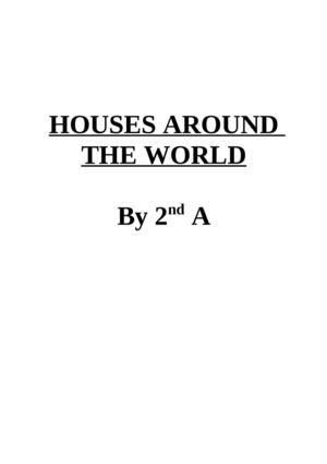 HOuses around the world