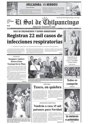 El Sol de Chilpancingo - 3 Diciembre 2012
