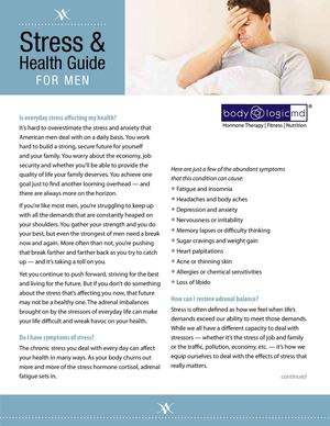 Stress and Health Guide for Men