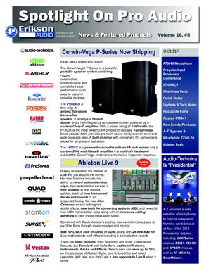 cerwin vega website