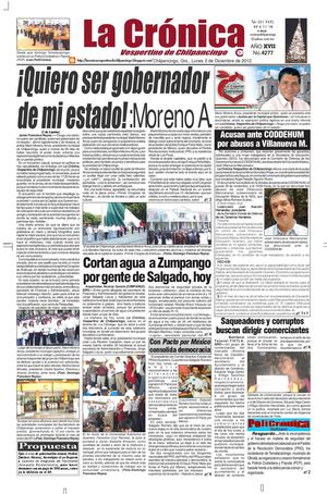 La Crónica 3 de diciembre