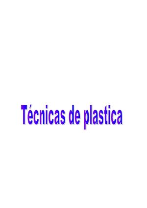 Técnicas  de manualidades