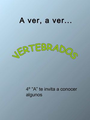 Vertebrados