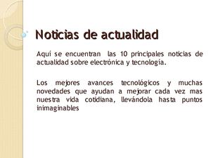 Actualidad Tecnologica