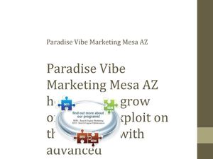 Paradise vibe marketing mesa az