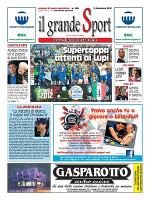 Il Grande Sport n. 169 del 02.12.2012