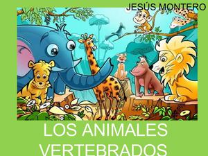 LOS ANIMALES VERTEBRADOS