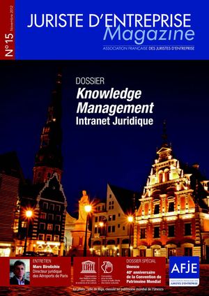 Juriste d'Entreprise Magazine n°15 