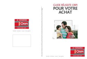 Guide Réussite Achat ORPI | SMART immobilier