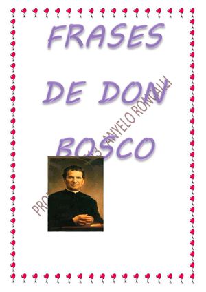frases de don bosco