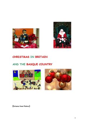 Christmas in Britain and the Basque Country