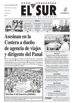 El Sur 6 de Diciembre de 2012