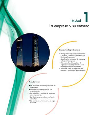 La Empresa y su Entorno