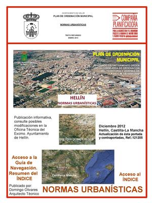 HELLIN. PLAN DE ORDENACION MUNICIPAL. NORMAS URBANISTICAS.