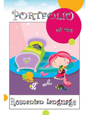 Portfolio of the Romanian language