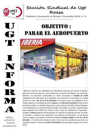 Revista ugt-raesa diciembre 2012