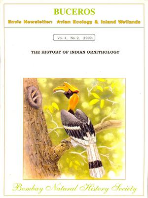 BUCEROS 4 (2) History of Indian Ornithology