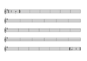 Ambó ató pentagrama per corregir