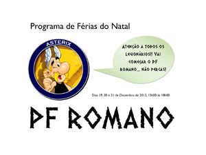 PF Natal 2012