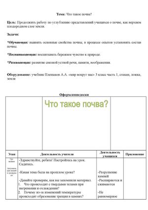 Что такое почва?