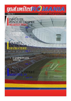 GoalUnited Romania Sport Magazin #3