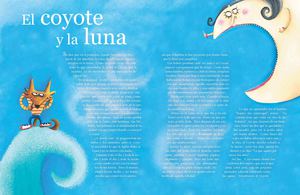 El coyote y la luna
