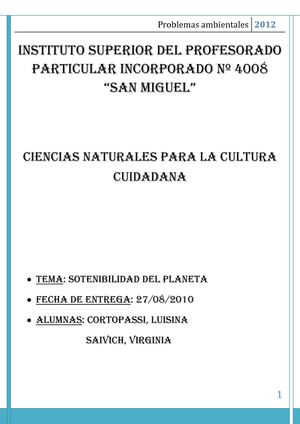 Problemas ambientales