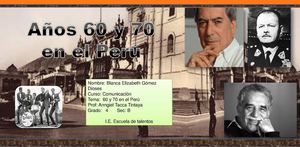 AÑOS 60 Y 70