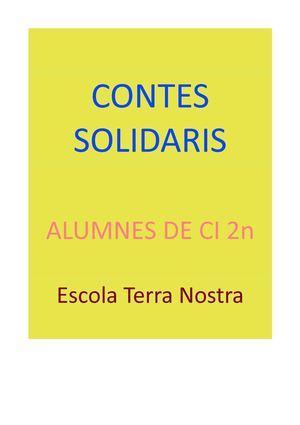 CONTES SOLIDARIS