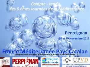 6° journées de la Méditerranée - Nov 2012