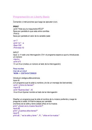 Tutorial Liberty Basic.