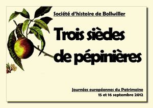 300 ans de pépinières à Bollwiller