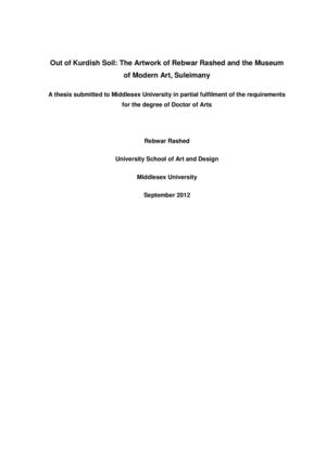 Out of Kurdish Soil: The Artwork of Rebwar Rashed and the Museum of Modern Art, Suleimany