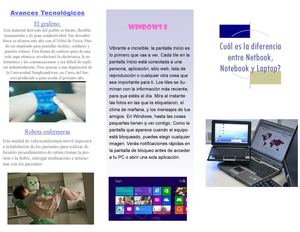 DIFERENCIAS ENTRE NETBOOK, NOTEBOOK Y LAPTOPS
