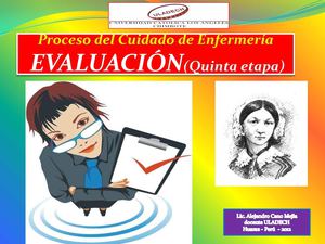 Proceso del cuidado de Enfermeria_Evaluación_ ACanoM