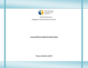 Evaluación de resultados