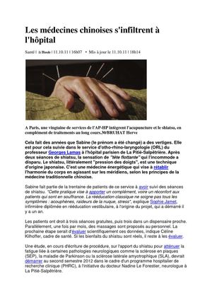 Article-Le Monde-Pascale-SANTI-2011-10-12