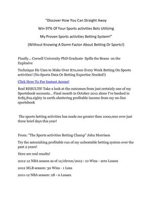 Sports Betting Champ