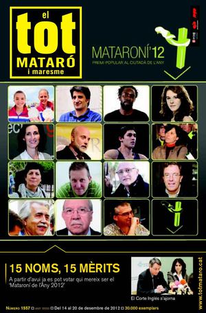 EL TOT MATARÓ 1557 [Del 14 al 20 de desembre de 2012]