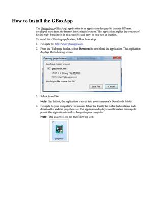 How to Install the GBoxApp