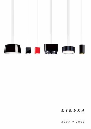Каталог светильников компании Мистраль (Esedra (Италия))
