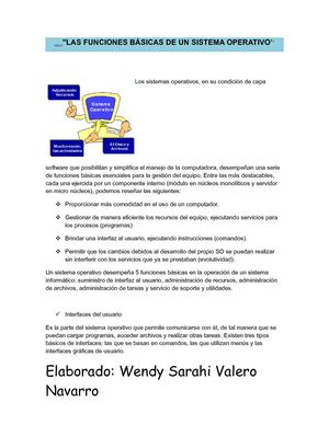 funciones basicas de un sistema